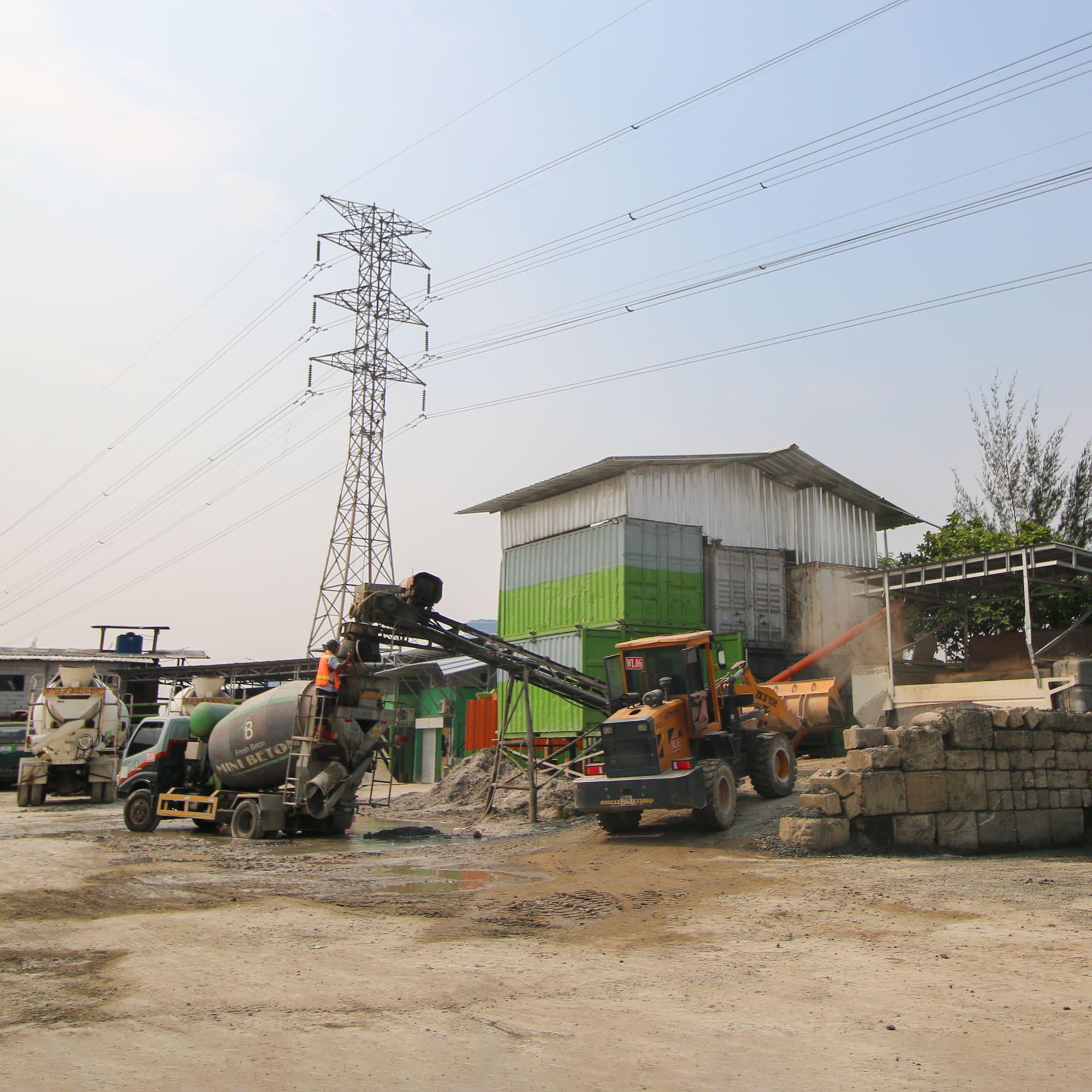 Plant fresh beton indonesia